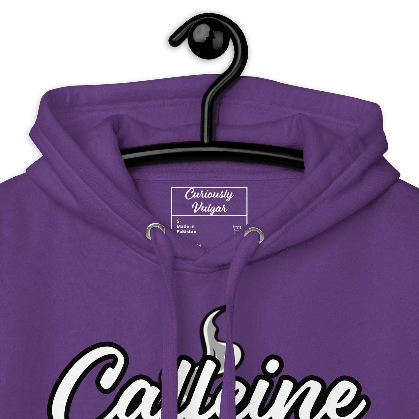 Caffeine Hoodie Curiously Vulgar