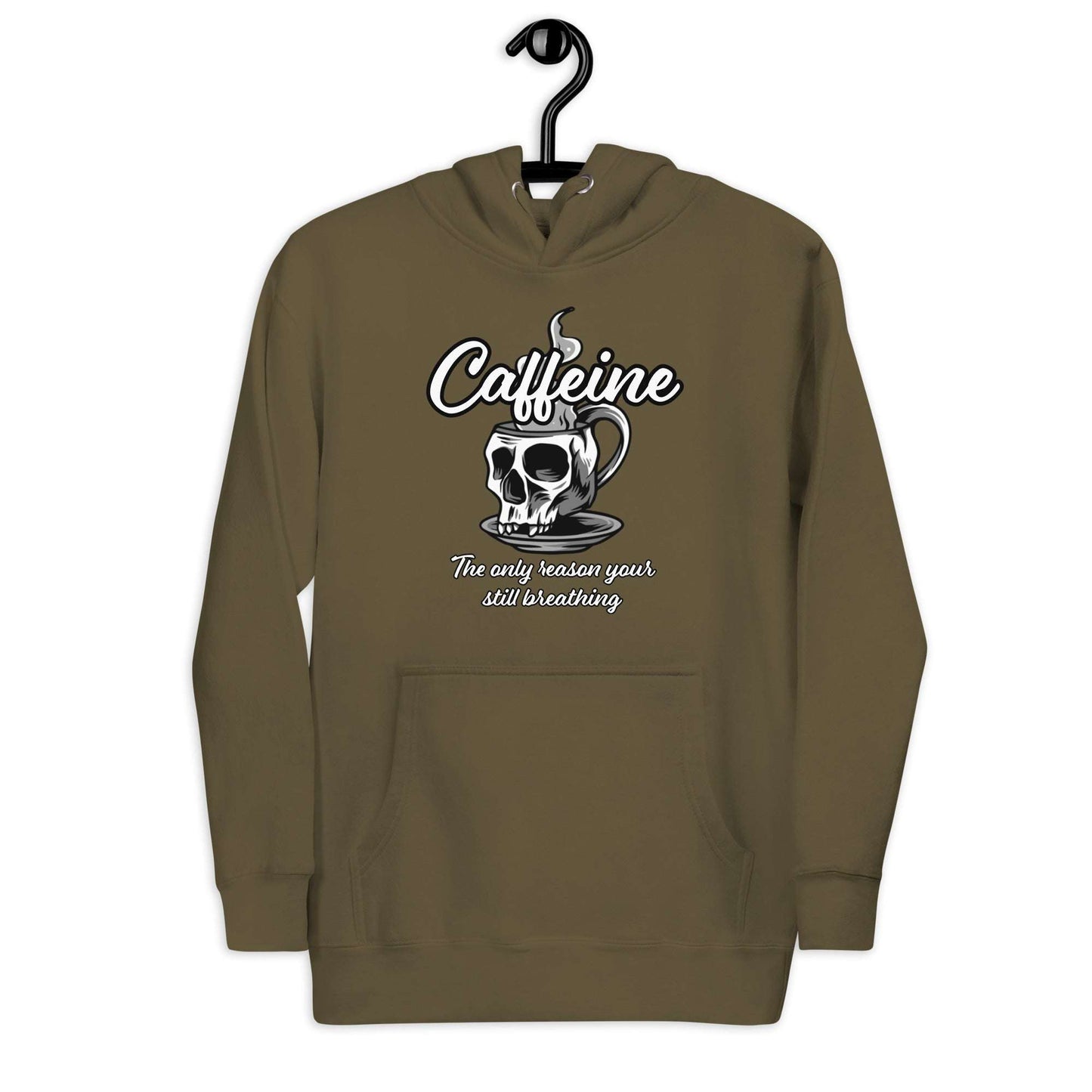 Caffeine Hoodie Curiously Vulgar