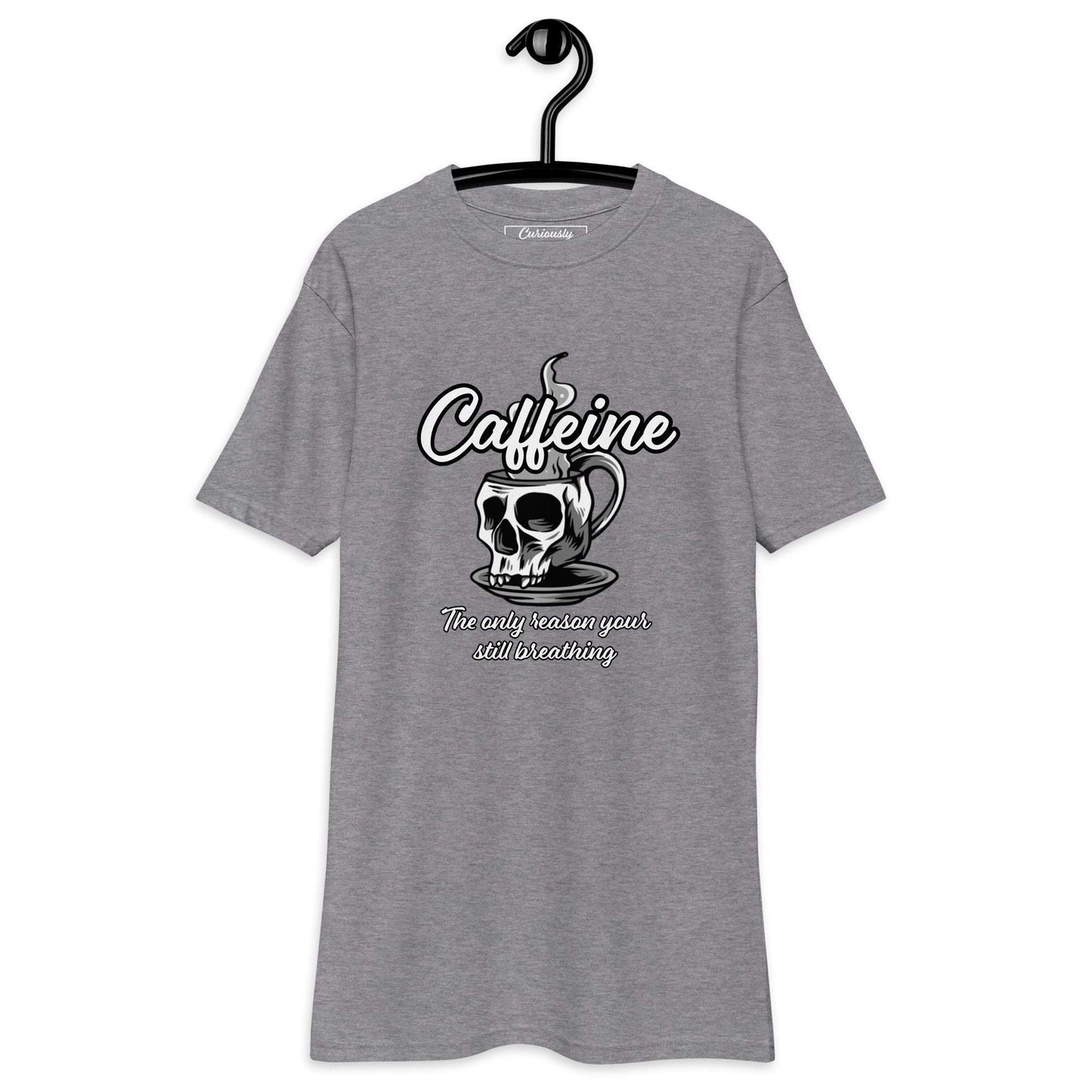 Caffeine Tee Curiously Vulgar