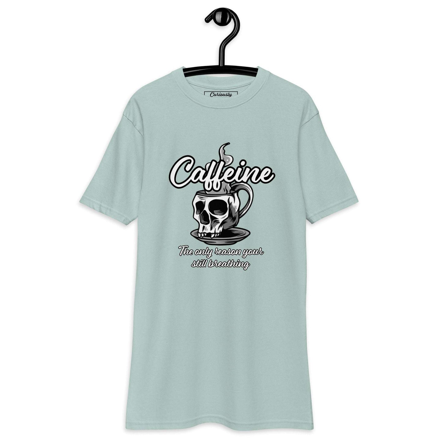 Caffeine Tee Curiously Vulgar