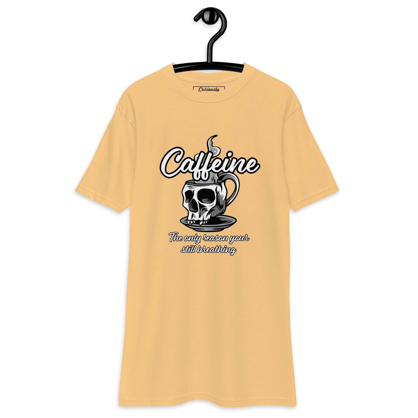 Caffeine Tee Curiously Vulgar