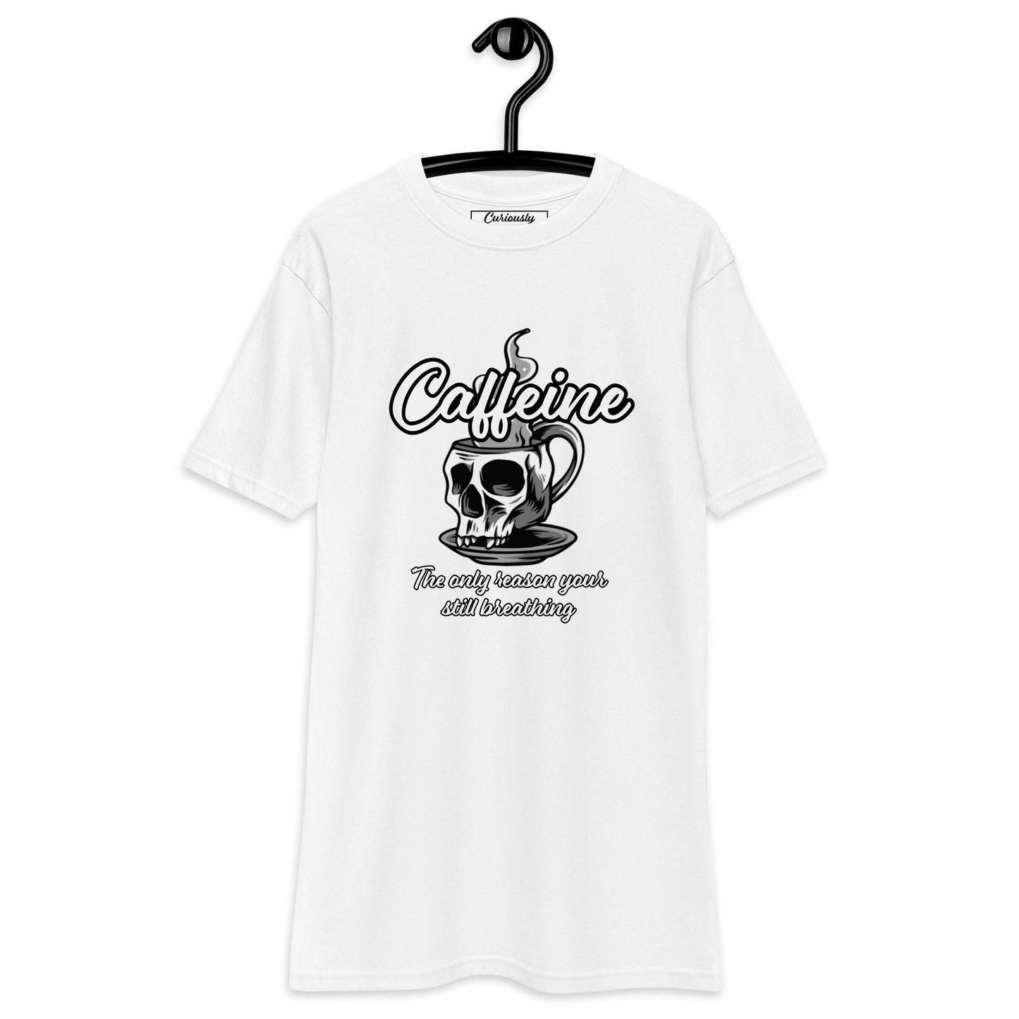 Caffeine Tee Curiously Vulgar