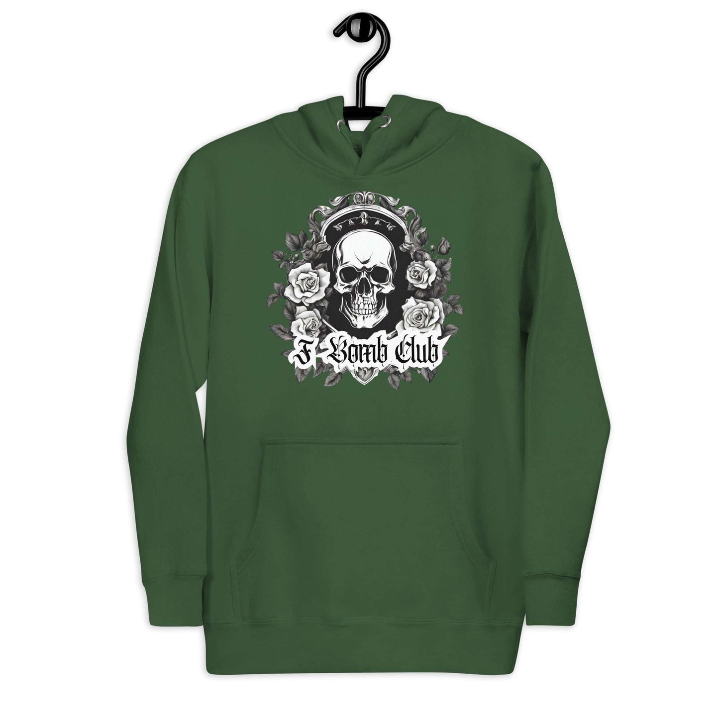F Bomb Club Hoodie Curiously Vulgar