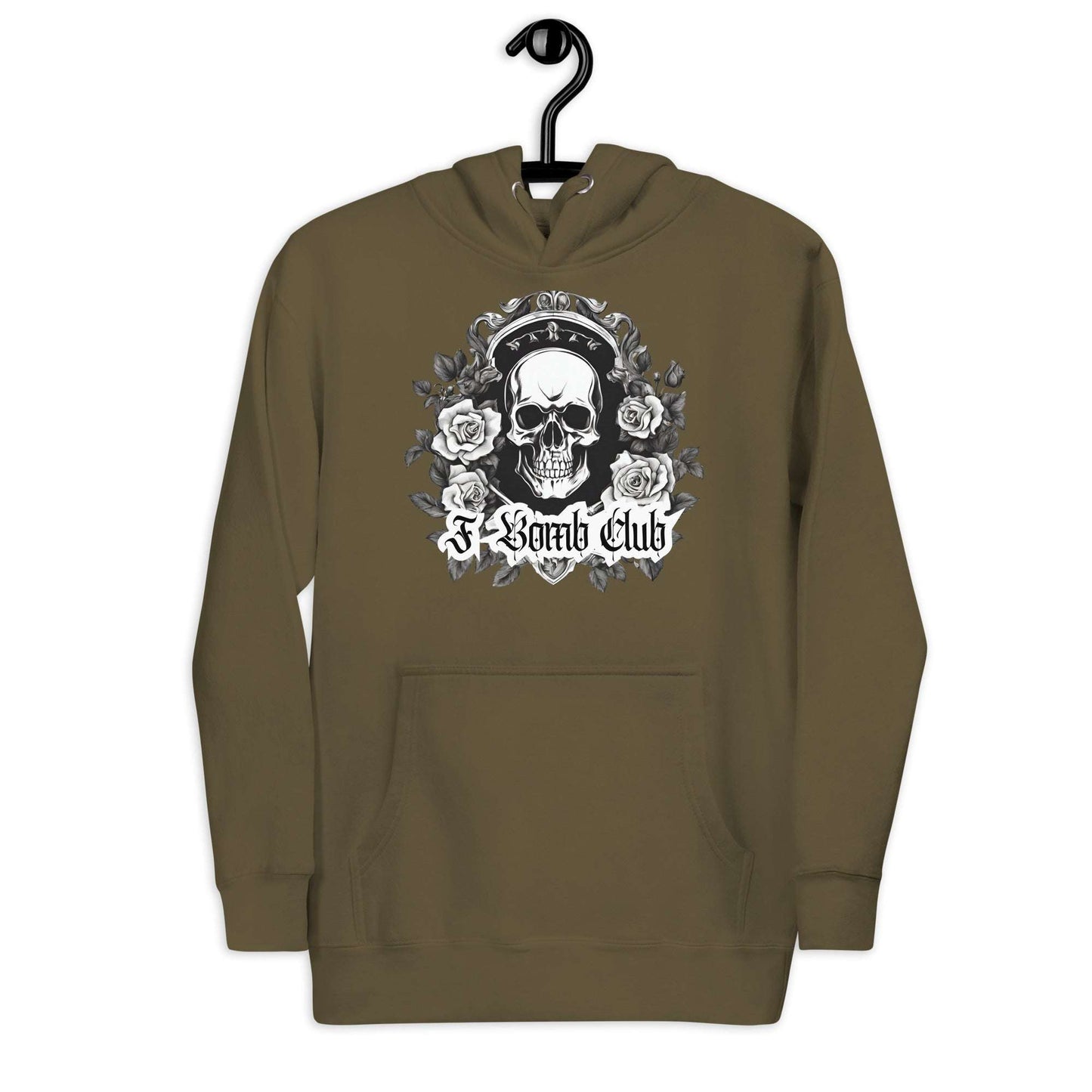 F Bomb Club Hoodie Curiously Vulgar