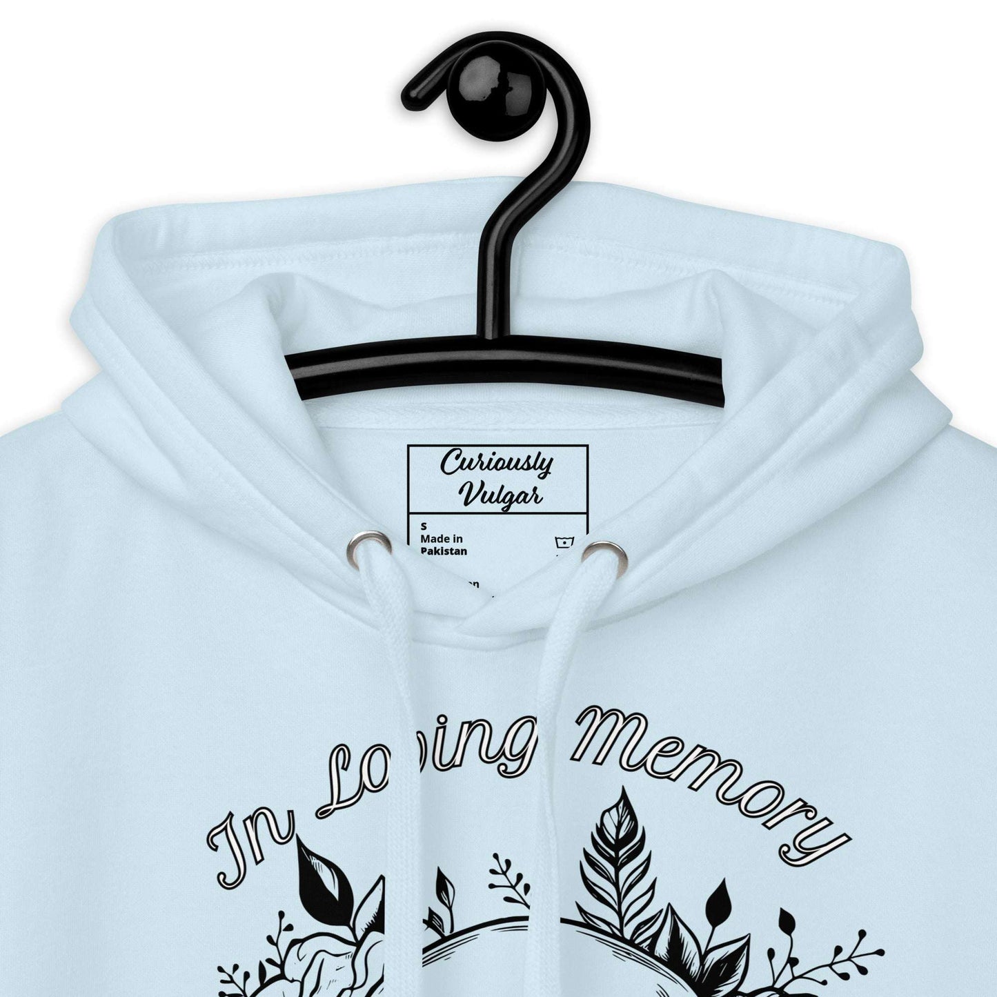 In Loving Memory Hoodie Curiously Vulgar