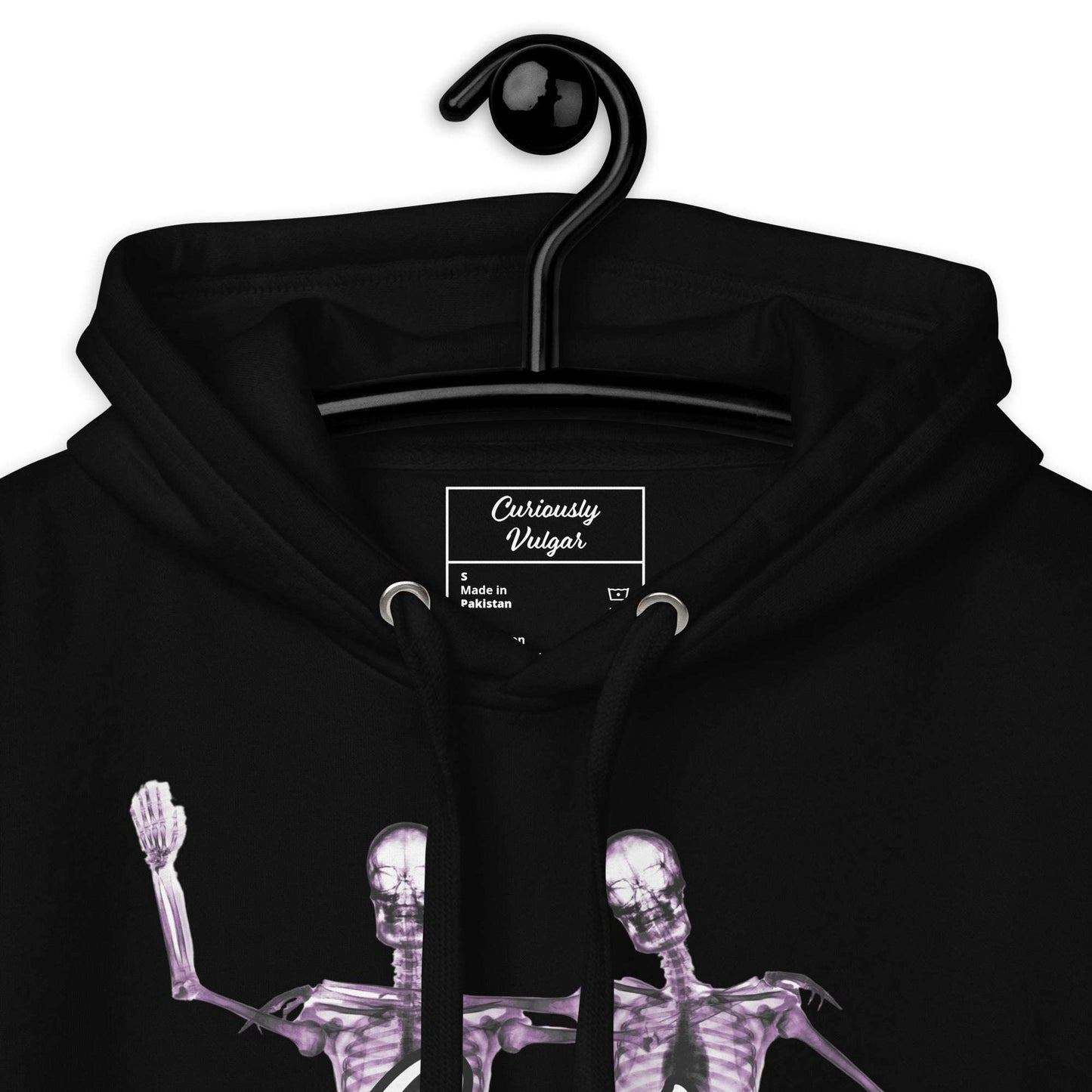 Just Be Hoodie Curiously Vulgar