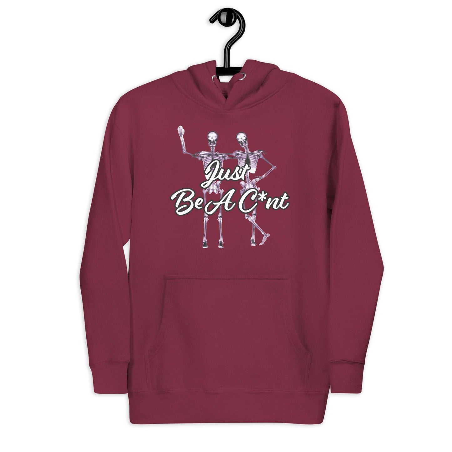 Just Be Hoodie Curiously Vulgar