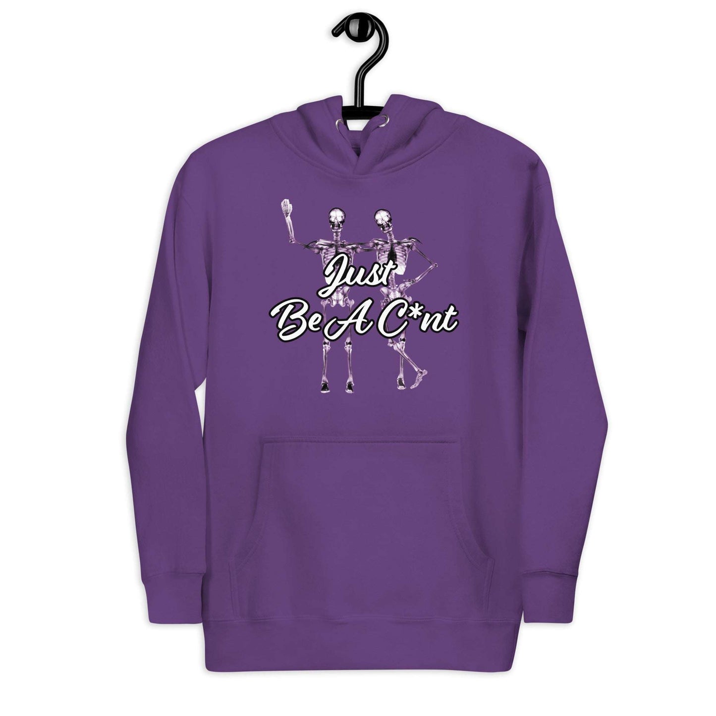 Just Be Hoodie Curiously Vulgar