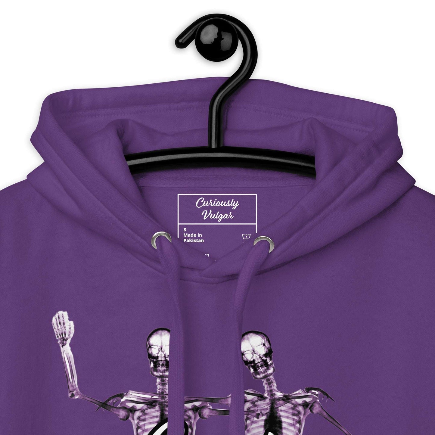 Just Be Hoodie Curiously Vulgar