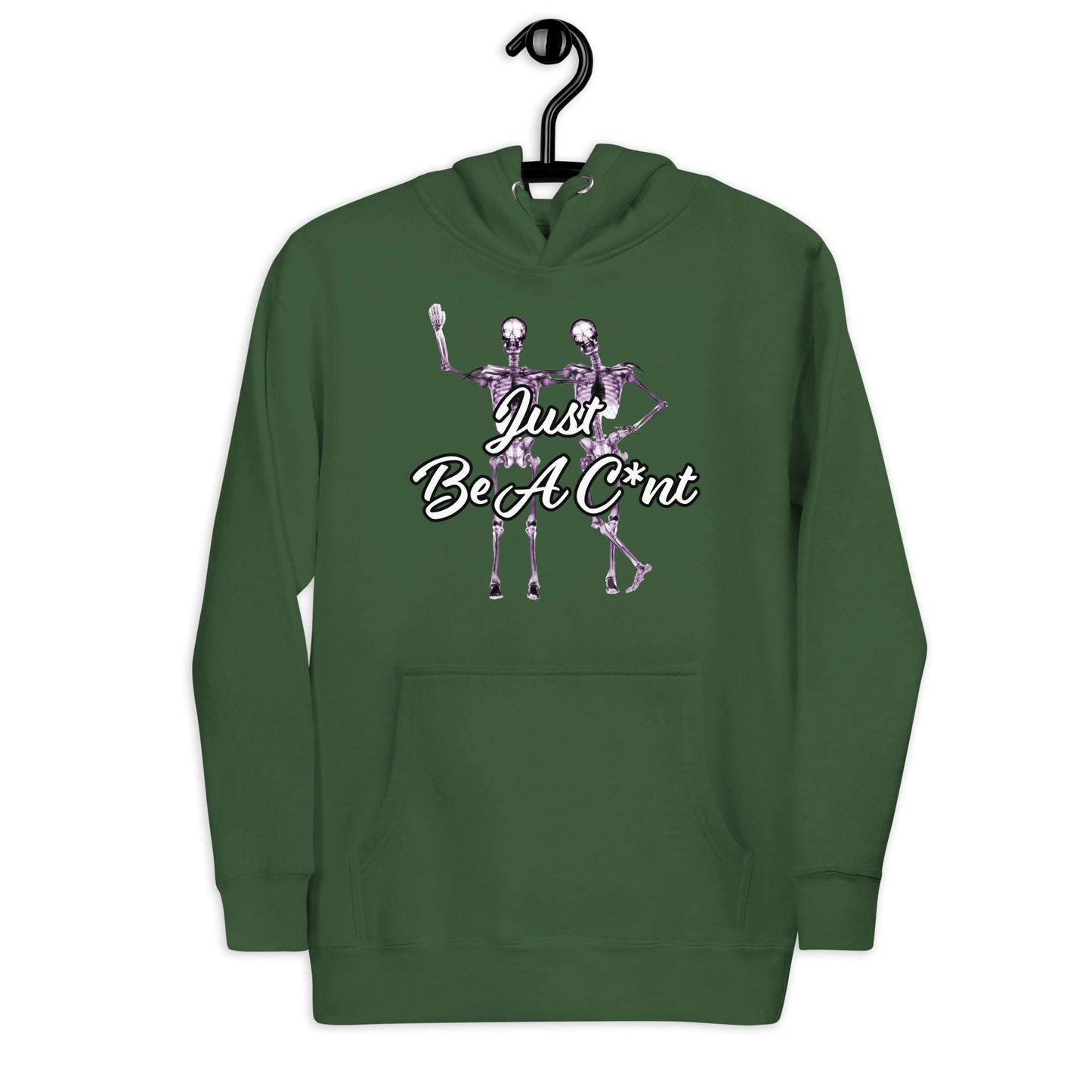Just Be Hoodie Curiously Vulgar