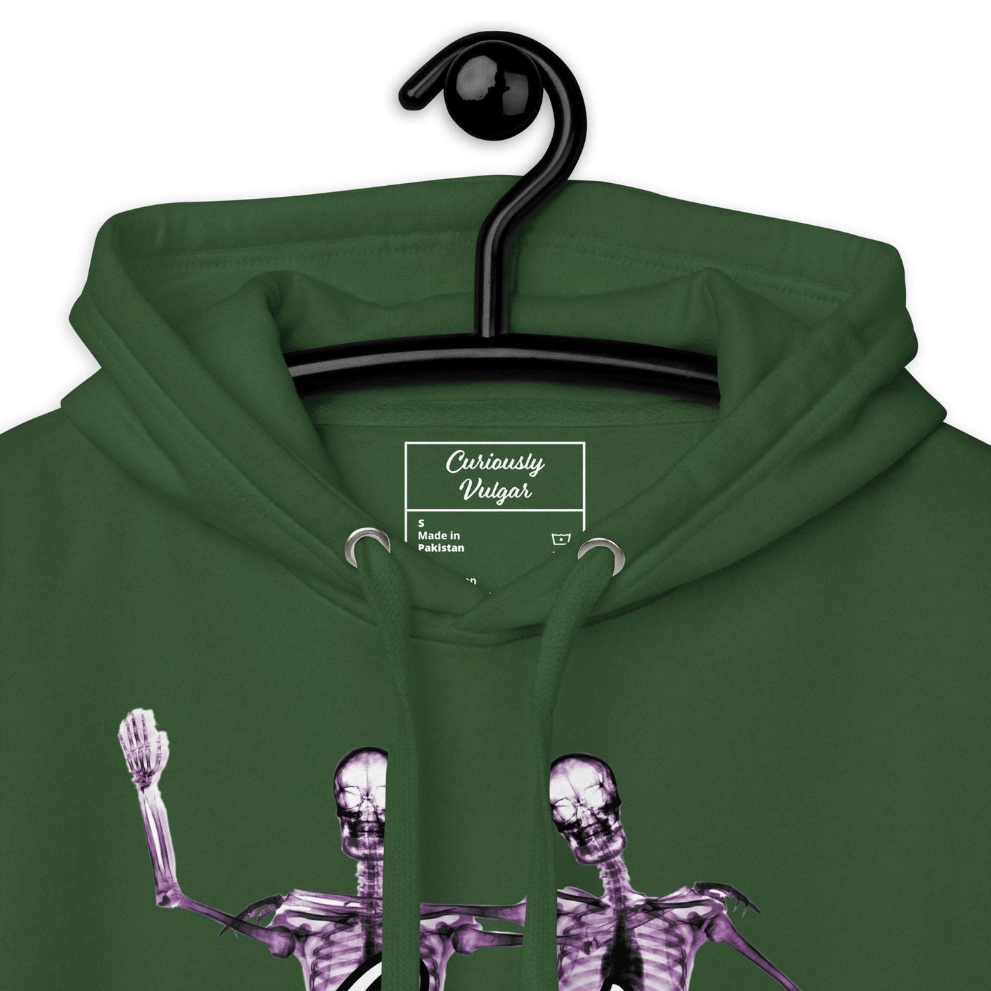 Just Be Hoodie Curiously Vulgar