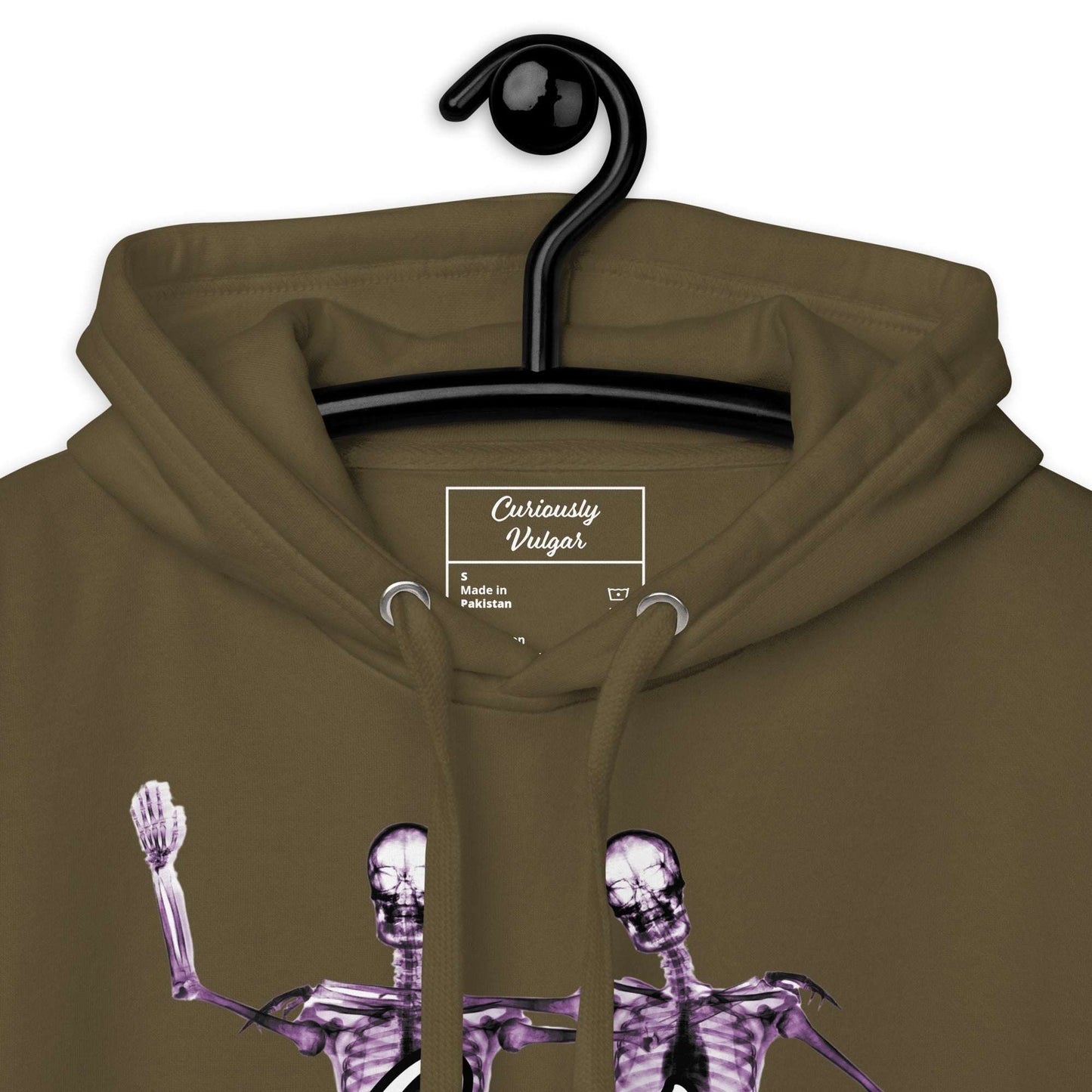 Just Be Hoodie Curiously Vulgar