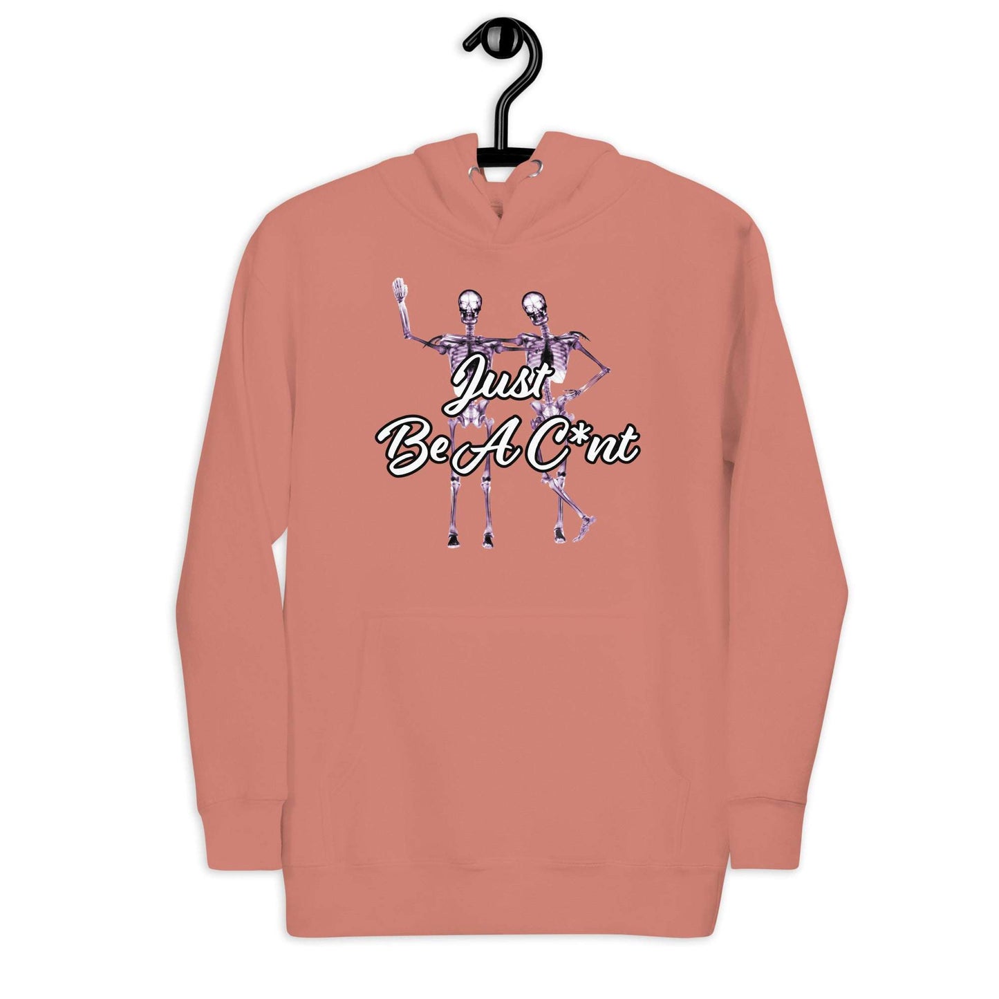 Just Be Hoodie Curiously Vulgar
