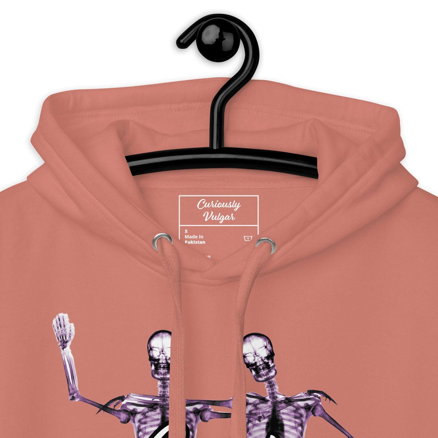Just Be Hoodie Curiously Vulgar