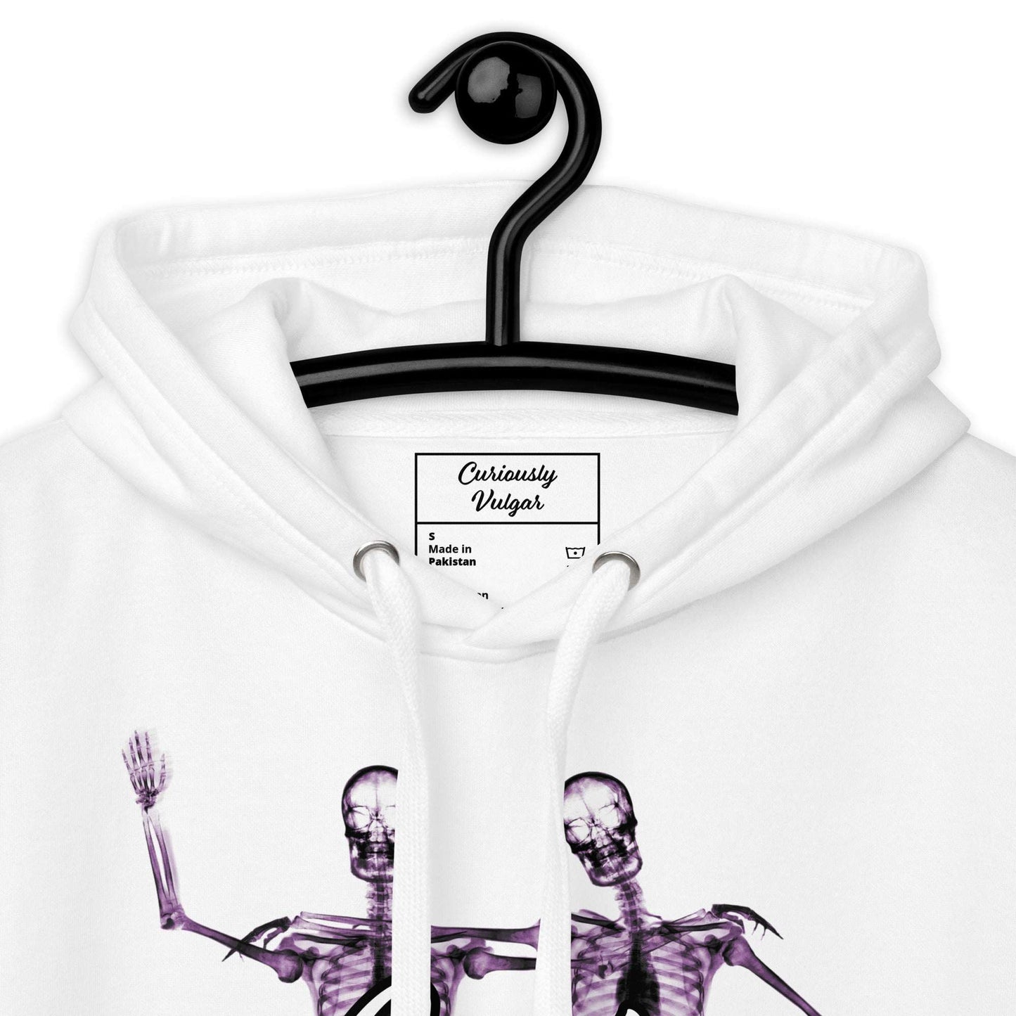 Just Be Hoodie Curiously Vulgar