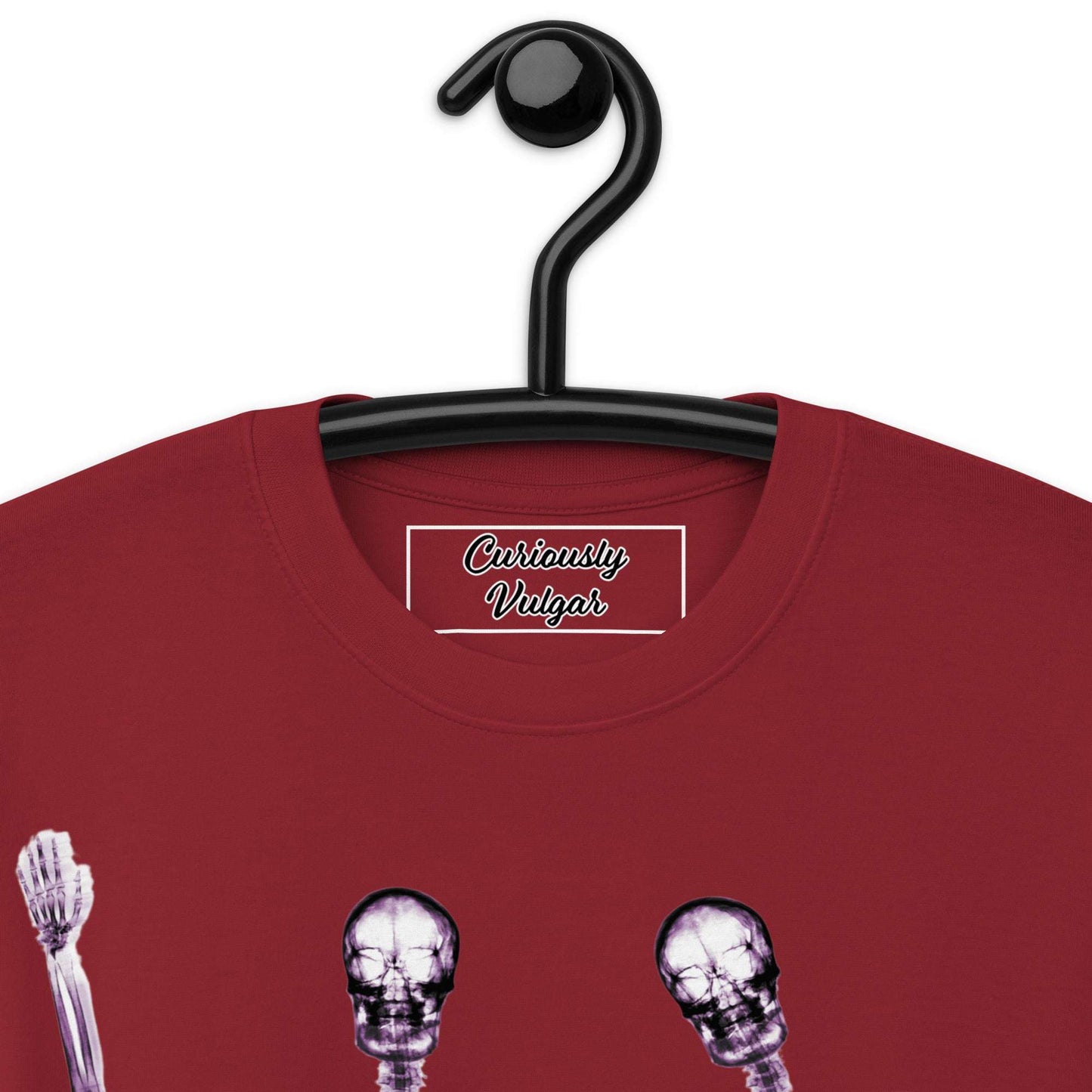Just Be Tee Curiously Vulgar