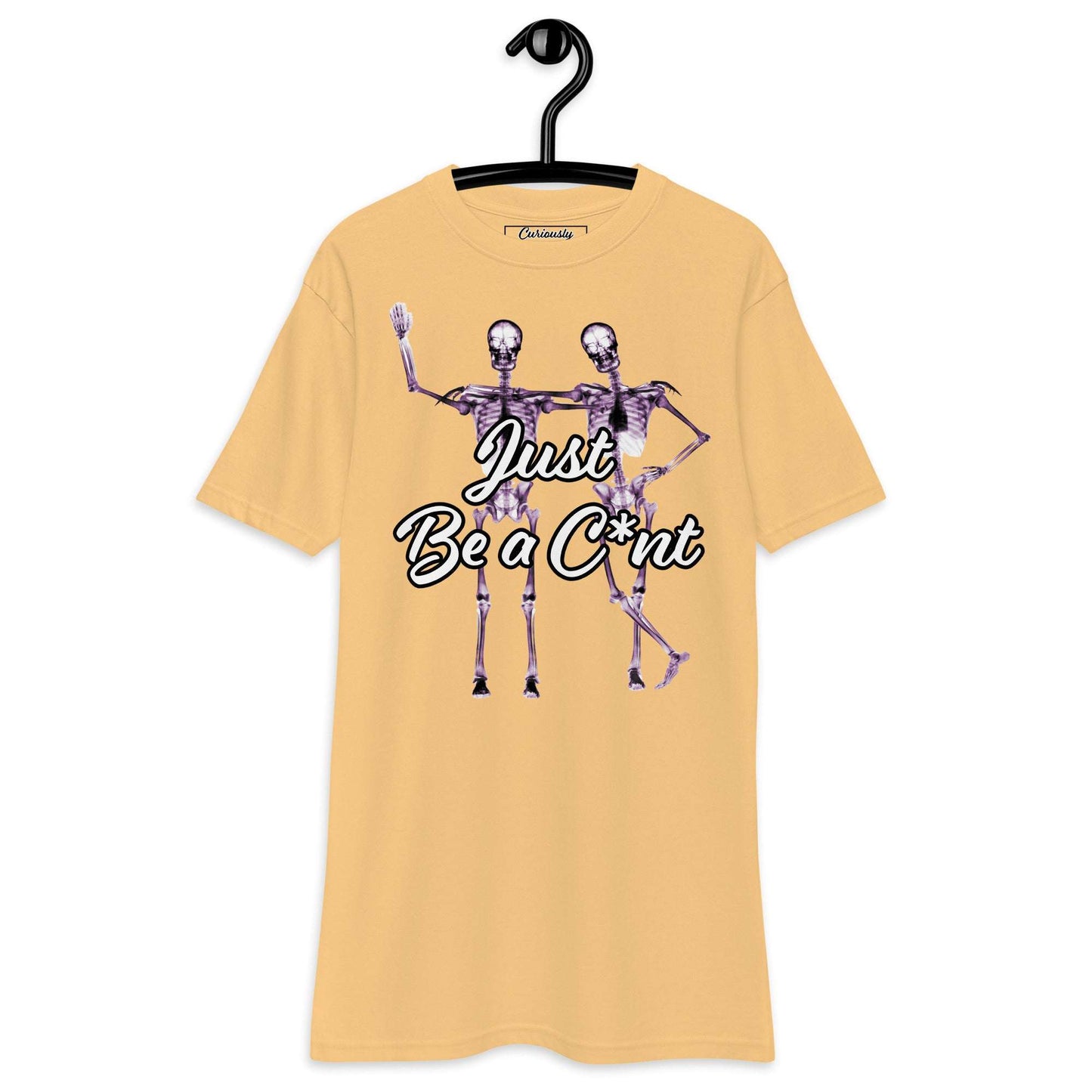 Just Be Tee Curiously Vulgar