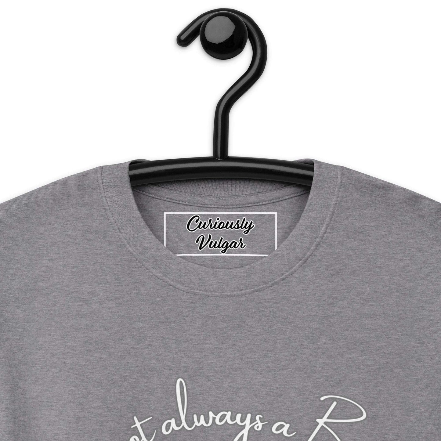 Just Kidding Tee Curiously Vulgar