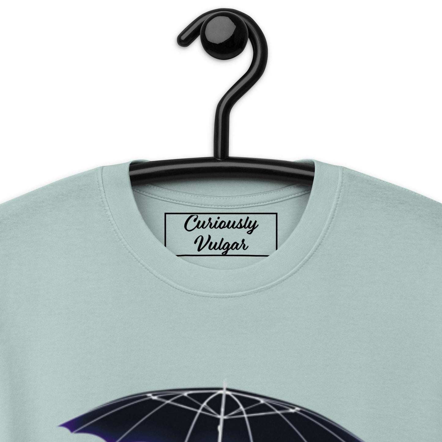 When It Rains Tee Curiously Vulgar