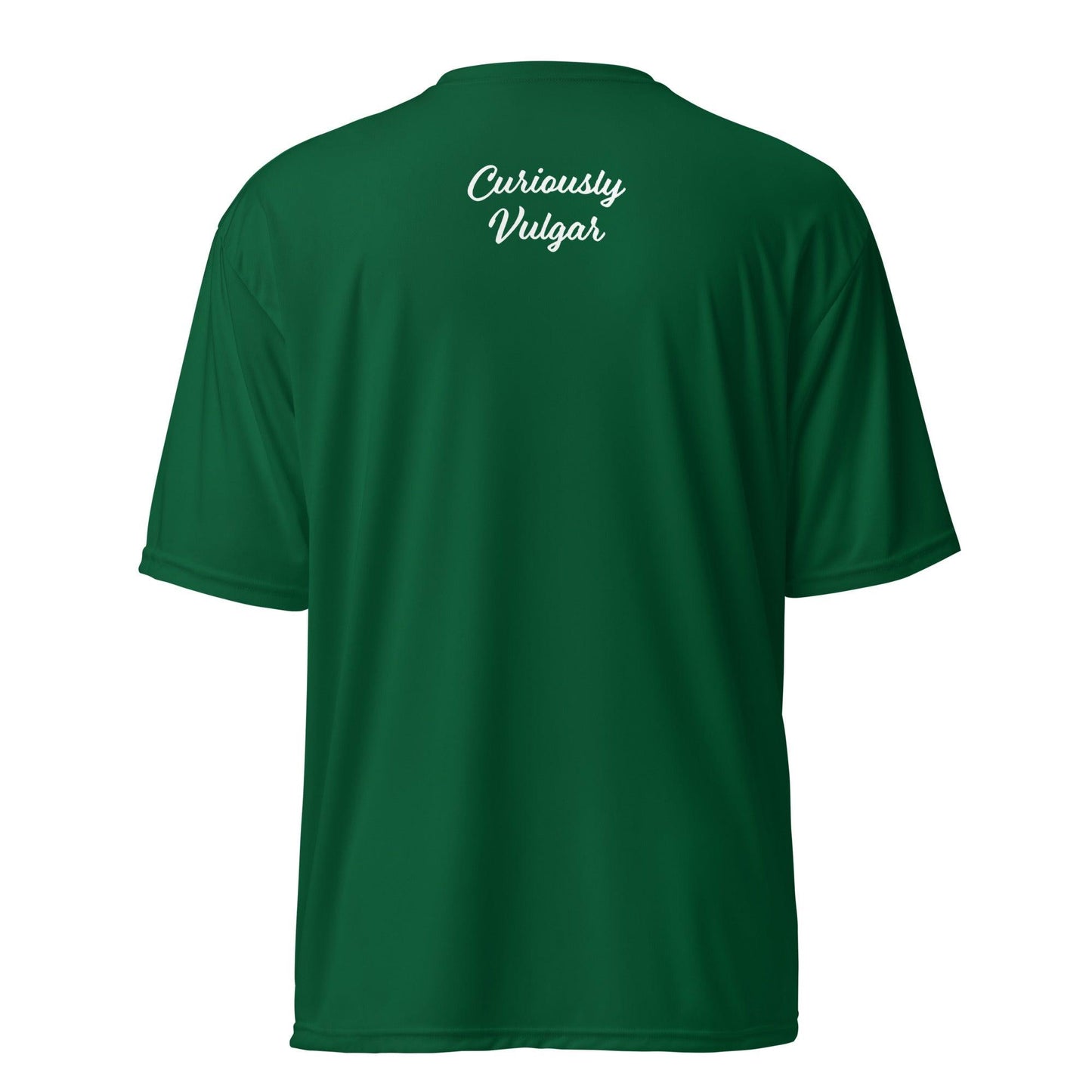 unisex-performance-crew-neck-t-shirt-forest-green-back-6635bf6aa85fd - Curiously Vulgar