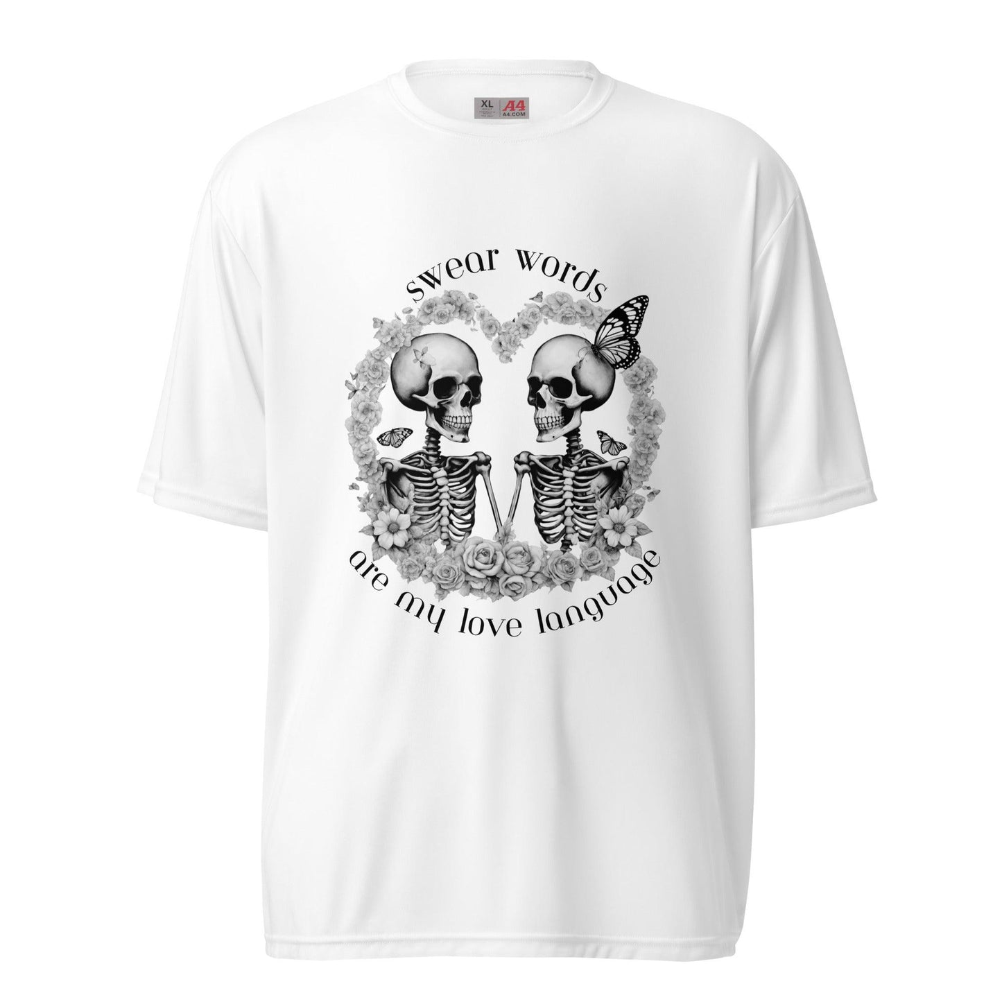 unisex-performance-crew-neck-t-shirt-white-front-6635bf6aaaf3c - Curiously Vulgar