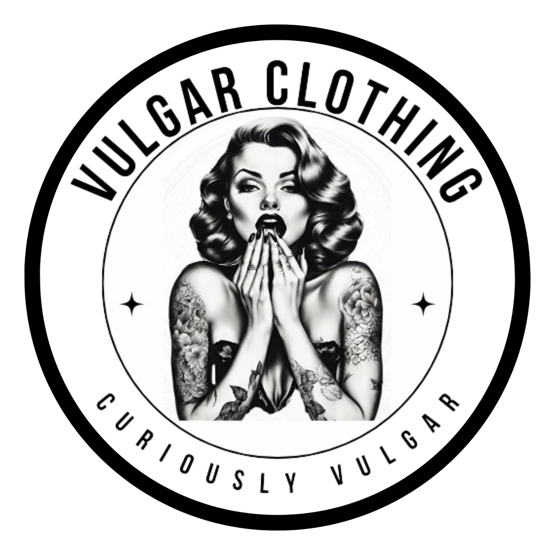 Curiously Vulgar Main Logo 