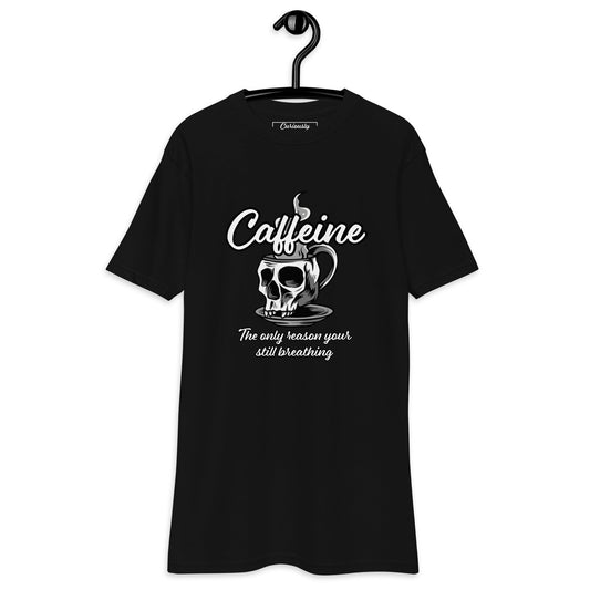 Caffeine Tee Curiously Vulgar