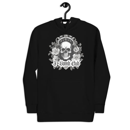 F Bomb Club Hoodie Curiously Vulgar