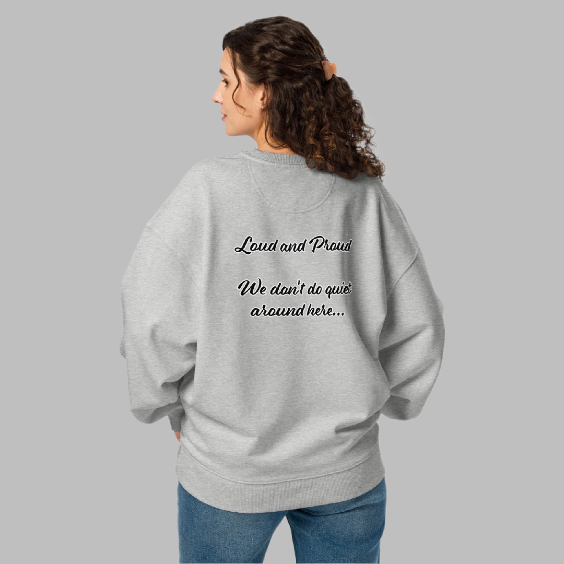 F Bomb Crew - Heather Grey - Back